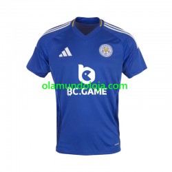Camisola Leicester City Homem Equipamento Primeiro 2024-2025 Manga Curta